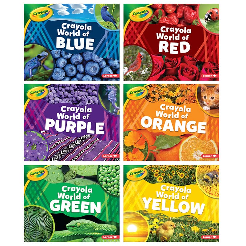 Crayola World Of Color Books 6St - Classroom Favorites - Lerner Publications