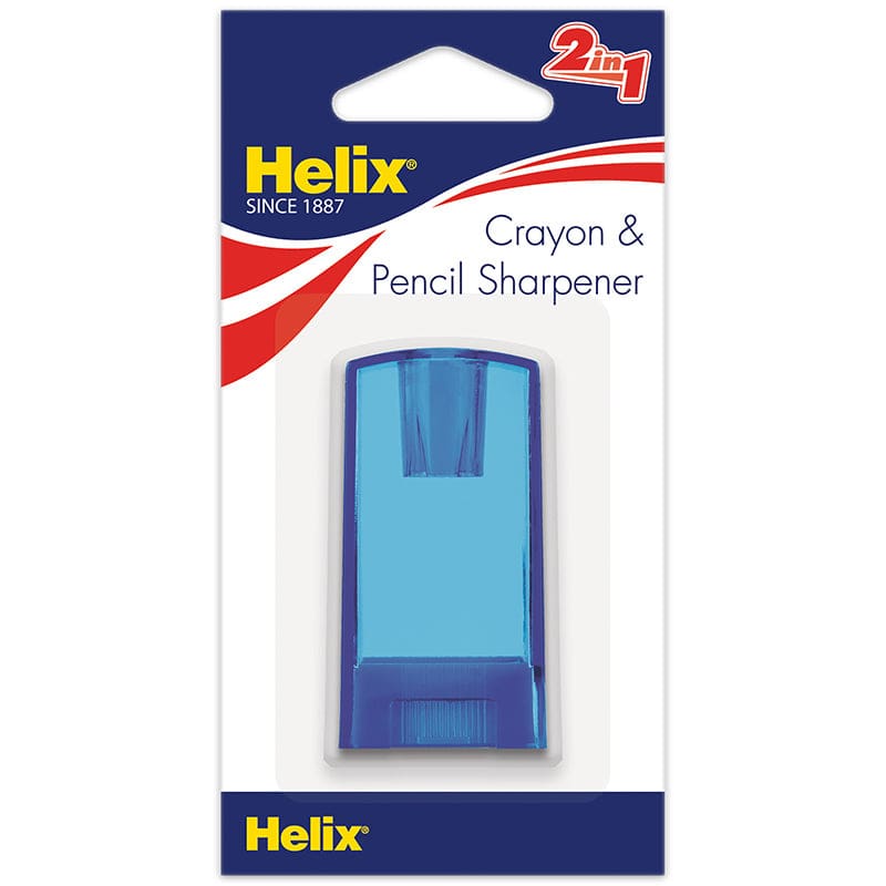 Crayon & Pencil 2 Hole Sharpener (Pack of 12) - Pencils & Accessories - Maped Helix Usa