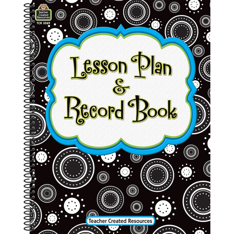 Crazy Circles Lesson Plan Record Book (Pack of 3) - Plan & Record Books - Teacher Created Resources