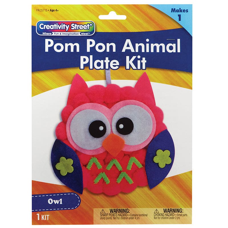 Creativity Street Craft Kit Owl (Pack of 10) - Art & Craft Kits - Dixon Ticonderoga Co - Pacon