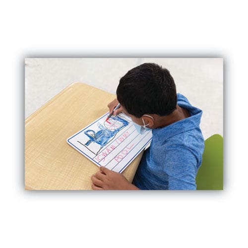 Creativity Street Dry Erase Student Boards 12 X 9 Blue/white Surface 10/set - School Supplies - Creativity Street®