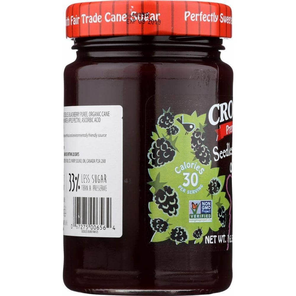 Crofters Organic Crofters Blackberry Seedless Fruit Spread, 16.5 oz