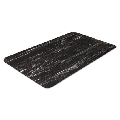 Crown Cushion-step Surface Mat 24 X 36 Marbleized Rubber Black - Janitorial & Sanitation - Crown