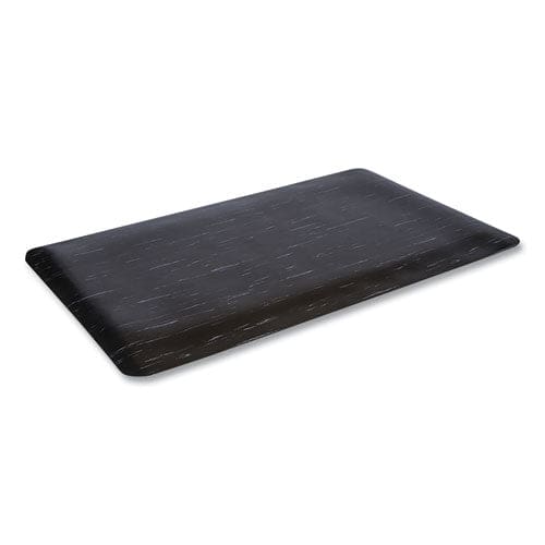 Crown Cushion-step Surface Mat 36 X 72 Marbleized Rubber Black - Janitorial & Sanitation - Crown