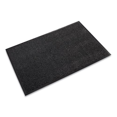 Crown Dust-star Microfiber Wiper Mat 36 X 120 Charcoal - Janitorial & Sanitation - Crown