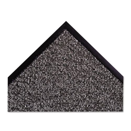 Crown Dust-star Microfiber Wiper Mat 48 X 72 Charcoal - Janitorial & Sanitation - Crown