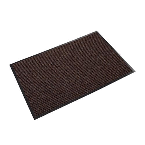 Crown Needle Rib Wipe And Scrape Mat Polypropylene 36 X 120 Gray - Janitorial & Sanitation - Crown