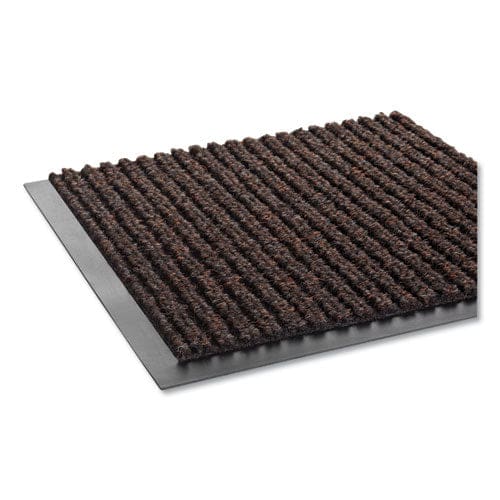 Crown Needle Rib Wipe And Scrape Mat Polypropylene 36 X 60 Gray - Janitorial & Sanitation - Crown