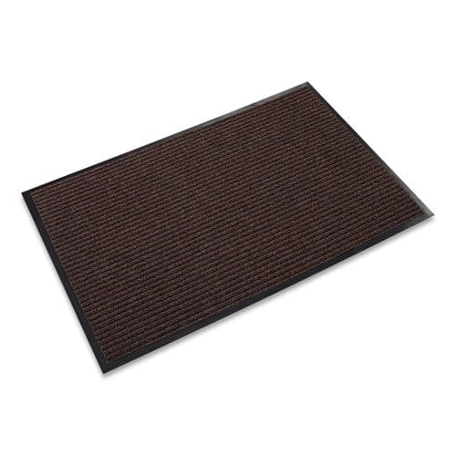 Crown Needle Rib Wipe And Scrape Mat Polypropylene 36 X 60 Gray - Janitorial & Sanitation - Crown