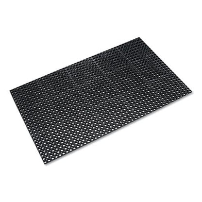 Crown Safewalk Heavy-duty Anti-fatigue Drainage Mat General Purpose 36 X 60 Black - Janitorial & Sanitation - Crown