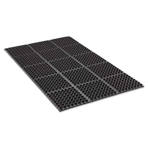 Crown Safewalk Heavy-duty Anti-fatigue Drainage Mat General Purpose 36 X 60 Black - Janitorial & Sanitation - Crown