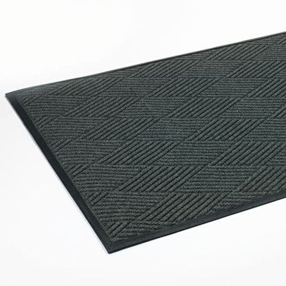 Crown Super-soaker Diamond Mat Polypropylene 46 X 72 Slate - Janitorial & Sanitation - Crown