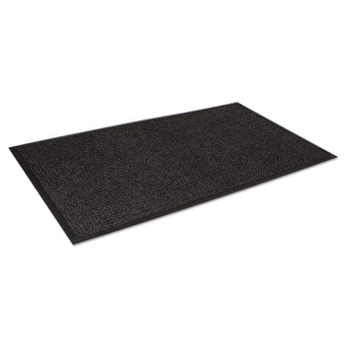 Crown Super-soaker Wiper Mat With Gripper Bottom Polypropylene 36 X 120 Charcoal - Janitorial & Sanitation - Crown