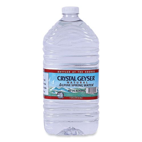 Crystal Geyser Alpine Spring Water 1 Gal Bottle 6/case 48 Cases/pallet - Food Service - Crystal Geyser®