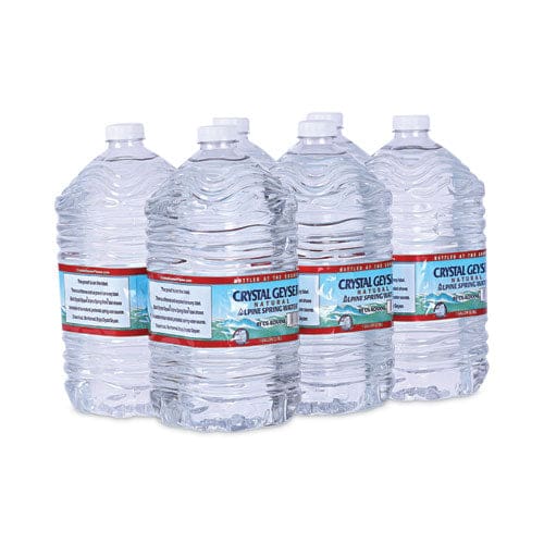 Crystal Geyser Alpine Spring Water 1 Gal Bottle 6/case 48 Cases/pallet - Food Service - Crystal Geyser®