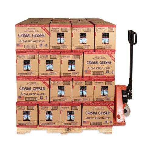 Crystal Geyser Alpine Spring Water 1 Gal Bottle 6/case 48 Cases/pallet - Food Service - Crystal Geyser®