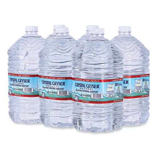 Crystal Geyser Alpine Spring Water 1 Gal Bottle 6/case - Food Service - Crystal Geyser®