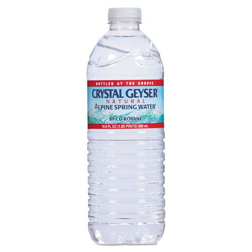 Crystal Geyser Alpine Spring Water 16.9 Oz Bottle 24/case 84 Cases/pallet - Food Service - Crystal Geyser®