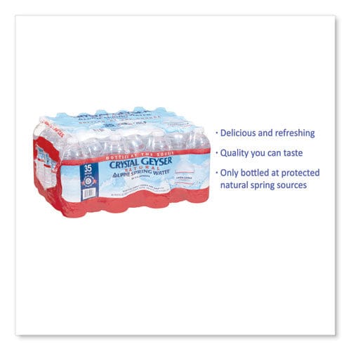 Crystal Geyser Alpine Spring Water 16.9 Oz Bottle 35/case 54 Cases/pallet - Food Service - Crystal Geyser®