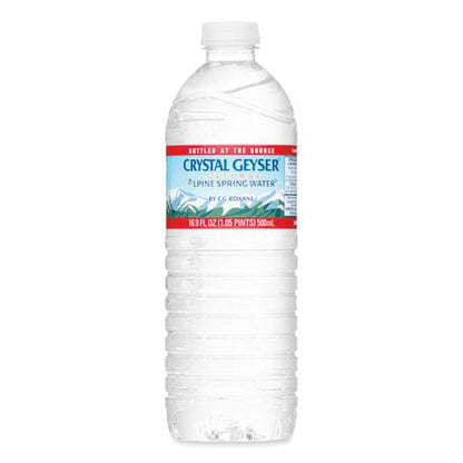 Crystal Geyser Alpine Spring Water 16.9 Oz Bottle 35/case 54 Cases/pallet - Food Service - Crystal Geyser®