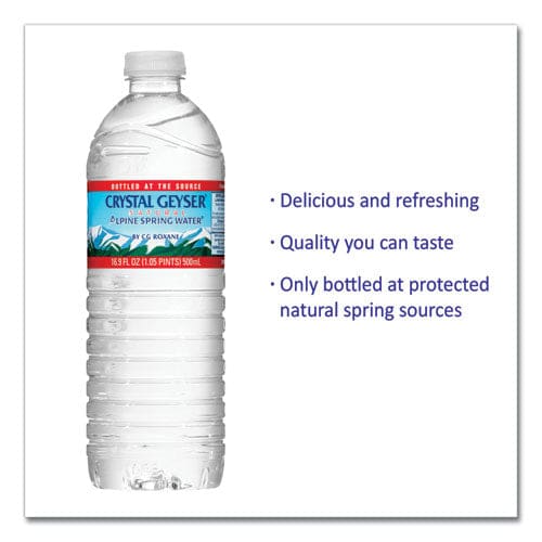 Crystal Geyser Alpine Spring Water 16.9 Oz Bottle 35/case - Food Service - Crystal Geyser®