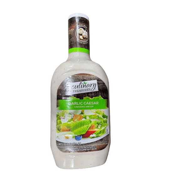 culinary Treasures culinary Treasures Garlic Caesar Dressing and Dip, 48 fl. oz.