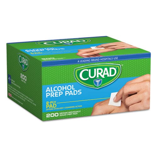 Curad Alcohol Swabs 1 X 1 200/box - Janitorial & Sanitation - Curad®