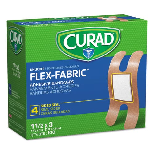 Curad Flex Fabric Bandages Assorted Sizes 100/box - Janitorial & Sanitation - Curad®