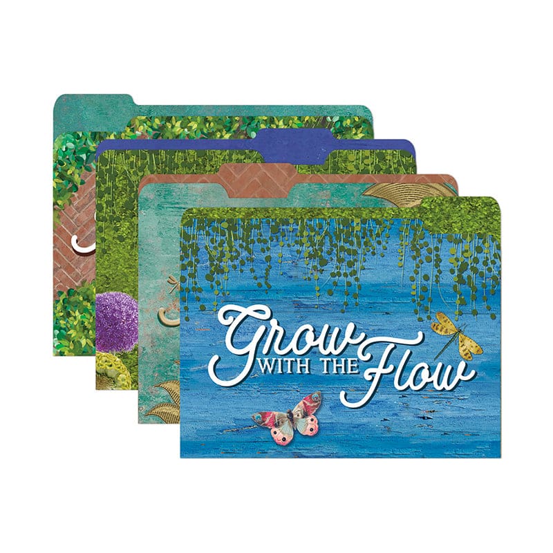 Curiosity Garden File Folders (Pack of 12) - Folders - Eureka