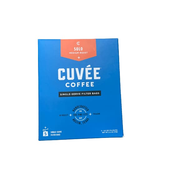 Cuvee Cuvee Single Serve Bags - 5 Ct