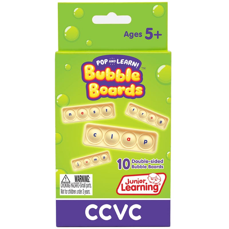 Cvcc Bubble Boards - Phonics - Junior Learning