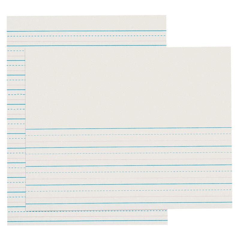 D-Nealian Ruled 500 Sht/Ream News Print Grades 2-3 (Pack of 6) - Handwriting Paper - Dixon Ticonderoga Co - Pacon