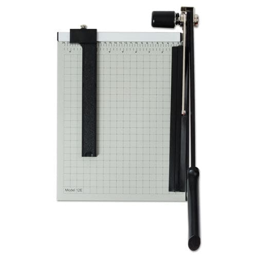 Dahle Vantage Guillotine Paper Trimmer/cutter 15 Sheets 12 Cut Length Metal Base 10 X 12.75 - School Supplies - Dahle®