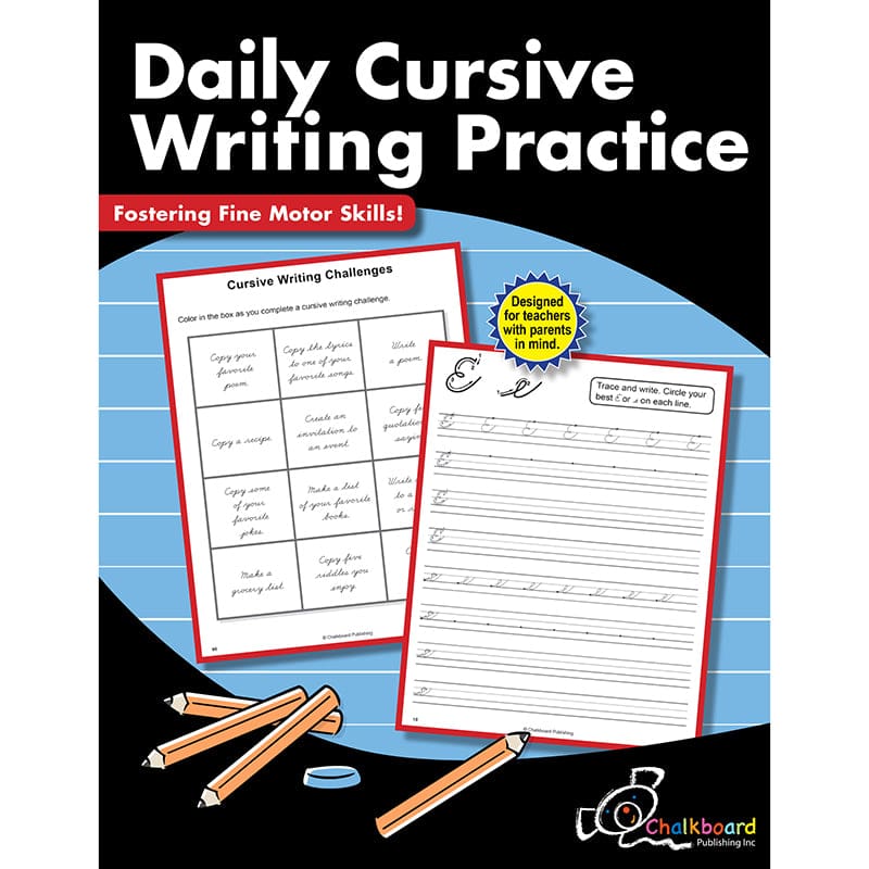 Daily Cursive Practice (Pack of 6) - Handwriting Skills - Creative Teaching Press