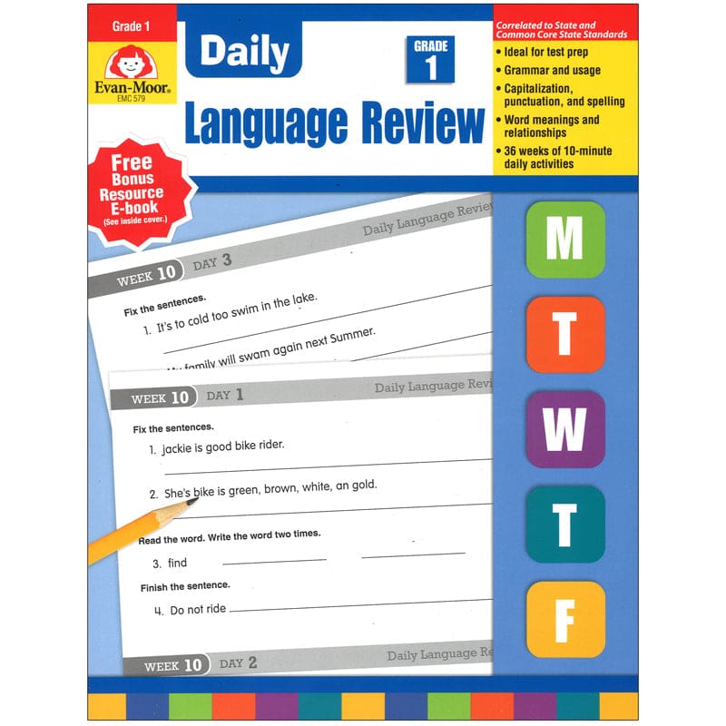 Daily Language Review Gr 1 - Language Skills - Evan-moor