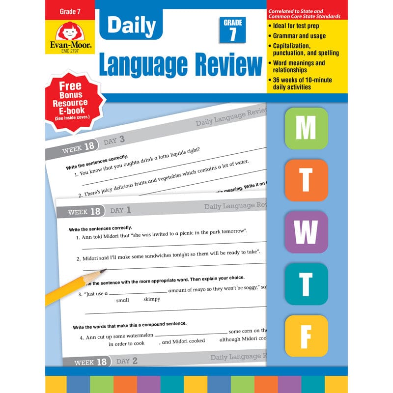 Daily Language Review Gr 7 - Language Skills - Evan-moor