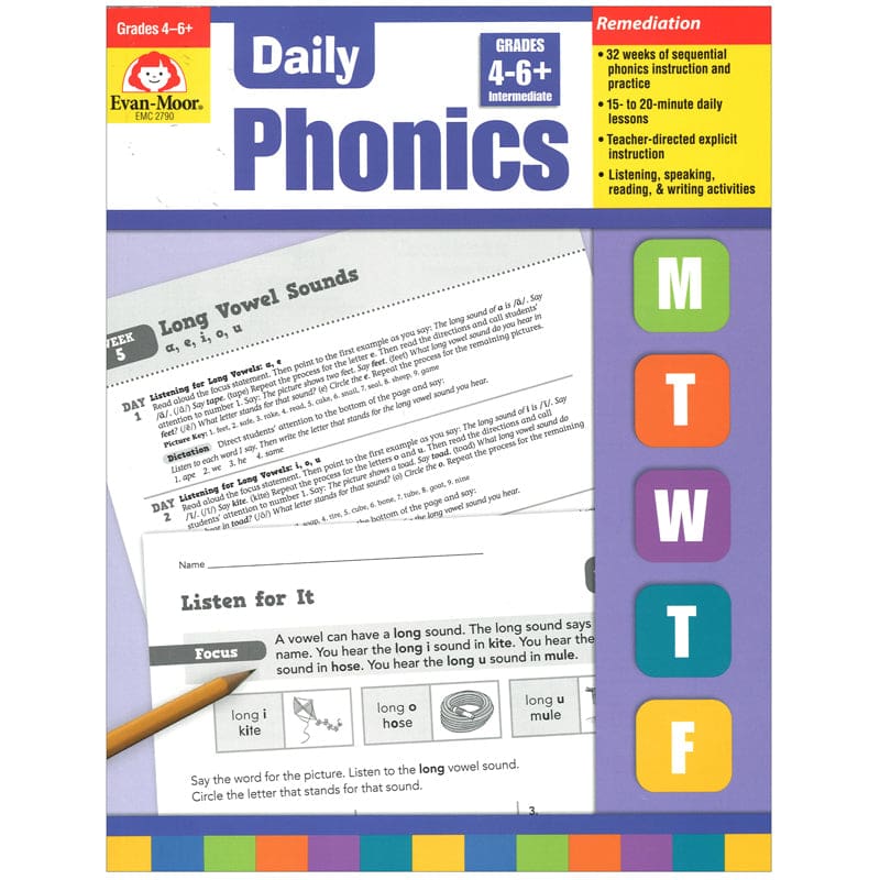 Daily Phonics Practice Gr 4-6 - Phonics - Evan-moor