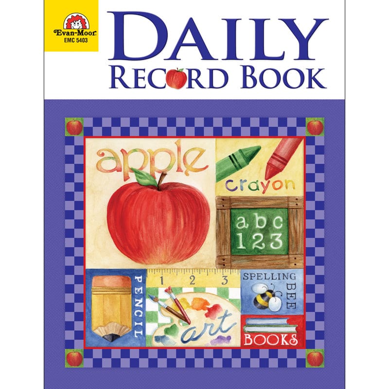 Daily Record Book School Days Theme (Pack of 6) - Plan & Record Books - Evan-moor