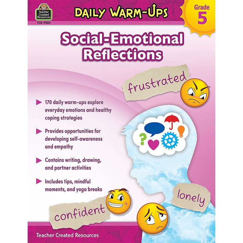 Daily Social Emotion Reflection Gr5 (Pack of 2) - Self Awareness - Teacher Created Resources