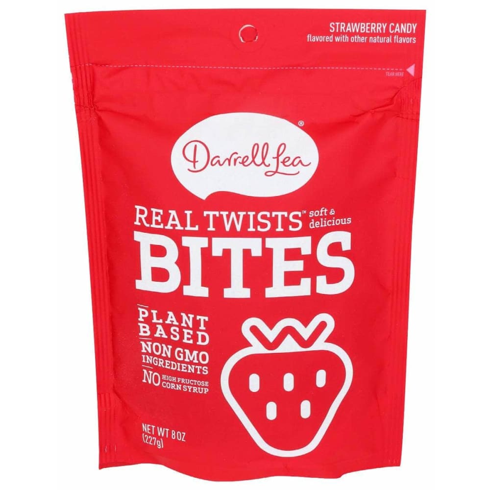 DARRELL LEA DARRELL LEA Real Twists Bites Strawberry, 8 oz