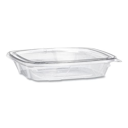 Dart Clearpac Safeseal Tamper-resistant/evident Containers Flat Lid 12 Oz 4.9 X 2 X 5.5 Clear Plastic 100/bag 2 Bags/carton - Food Service -