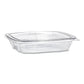 Dart Clearpac Safeseal Tamper-resistant/evident Containers Flat Lid 24 Oz 6.4 X 1.9 X 7.1 Clear Plastic 100/bag 2 Bags/ct - Food Service -