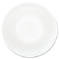 Dart Concorde Foam Plate 10.25 Dia White 125/pack 4 Packs/carton - Food Service - Dart®