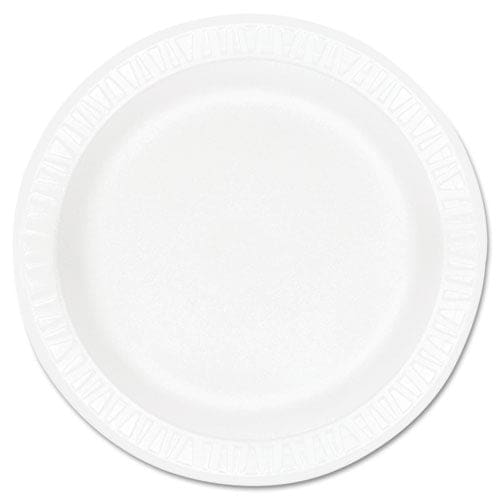 Dart Concorde Foam Plate 6 Dia White 1,000/carton - Food Service - Dart®