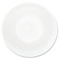 Dart Concorde Non-laminated Foam Plate 10.25 Dia. White 125/pack 4 Packs/carton - Food Service - Dart®