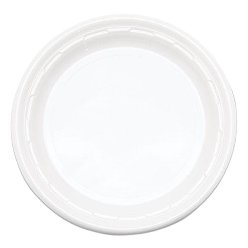 Dart Famous Service Plastic Dinnerware Plate 6 Dia White 125/pack 8 Packs/carton - Food Service - Dart®