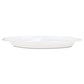 Dart Famous Service Plastic Dinnerware Plate 6 Dia White 125/pack 8 Packs/carton - Food Service - Dart®