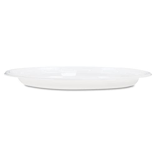 Dart Famous Service Plastic Dinnerware Plate 6 Dia White 125/pack 8 Packs/carton - Food Service - Dart®