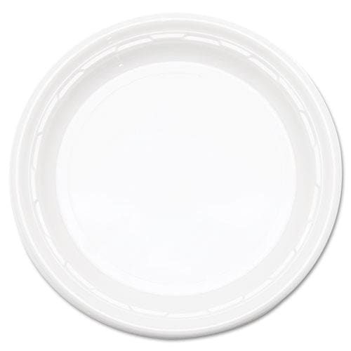 Dart Famous Service Plastic Dinnerware Plate 6 Dia White 125/pack 8 Packs/carton - Food Service - Dart®
