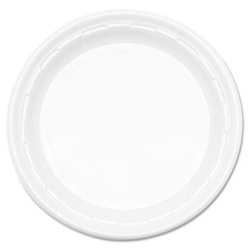 Dart Famous Service Plastic Dinnerware Plate 6 Dia White 125/pack 8 Packs/carton - Food Service - Dart®